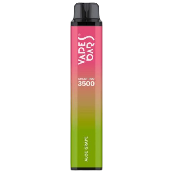 aloe grape ghost pro vapes bar 3500 puffs 20mg