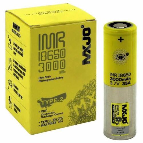 MXJO BATTERY 18650