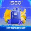 ISGO New York Blue Raspberry Lemon 8000 Puffs Disposable