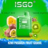 ISGO New York Kiwi Passion Fruit Guava 8000 Puffs Disposable