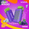 VOZOL GEAR 10000 DISPOSABLE Vape GRAPE ICE