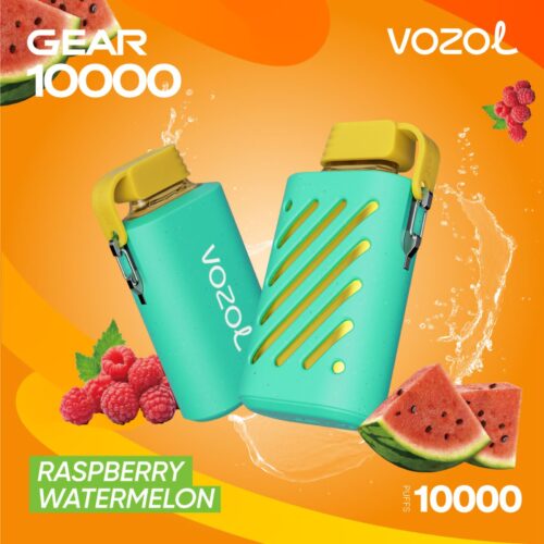 VOZOL GEAR 10000 DISPOSABLE Vape RASPBERRY WATERMELON