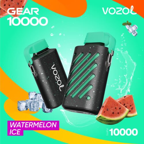 VOZOL GEAR 10000 DISPOSABLE Vape WATERMELON ICE