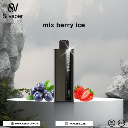 SILVAPER - SILVA ROCK 10000 PUFFS 50MG MIX BERRY ICE