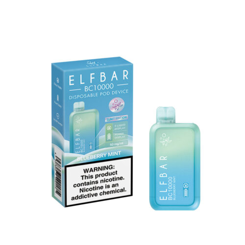 ELFBAR BC10000 Disposable Vape 10000 Puffs Blueberry Mint