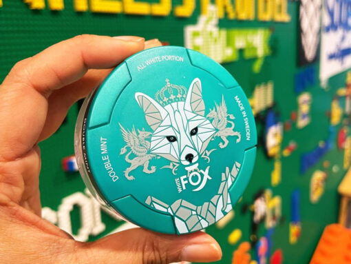 Double Mint White Fox