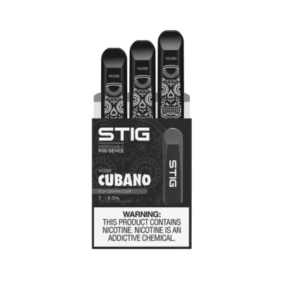 VGOD STIG CUBANO DISPOSABLE POD DEVICE 3PCS