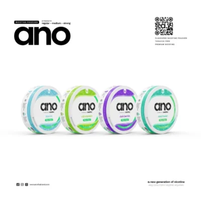 ANO NICOTINE POUCHES DARK BERRIES