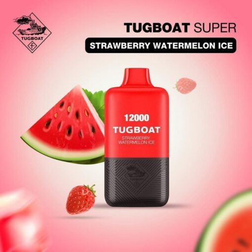 Tugboat Super Disposable Vape Strawberry Watermalon Ice