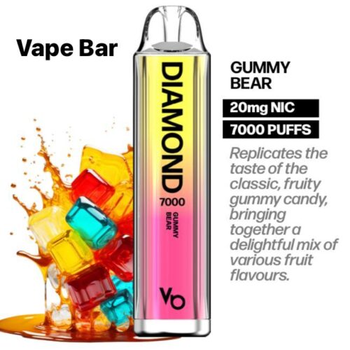 Vapes Bars Diamond 2% Nicotine 7000 Puffs