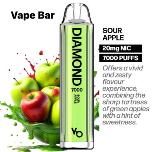 Vapes Bars Diamond 2% Nicotine 7000 Puffs