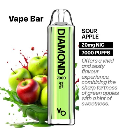 Vapes Bars Diamond 2% Nicotine 7000 Puffs