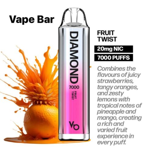 Vapes Bars Diamond 2% Nicotine 7000 Puffs