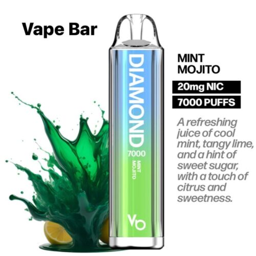 Vapes Bars Diamond 2% Nicotine 7000 Puffs