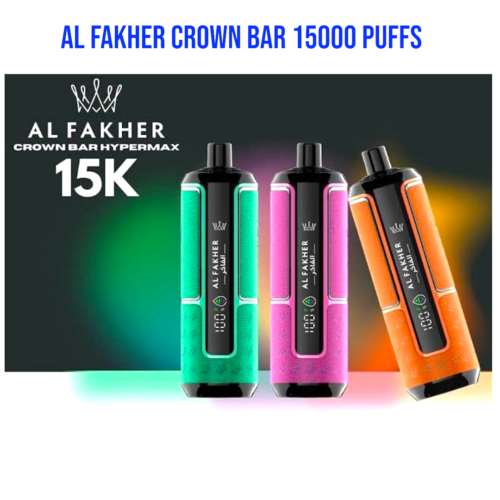 Al-Fakher-Crown-Bar-15000-Puffs-Hypermax-Disposable