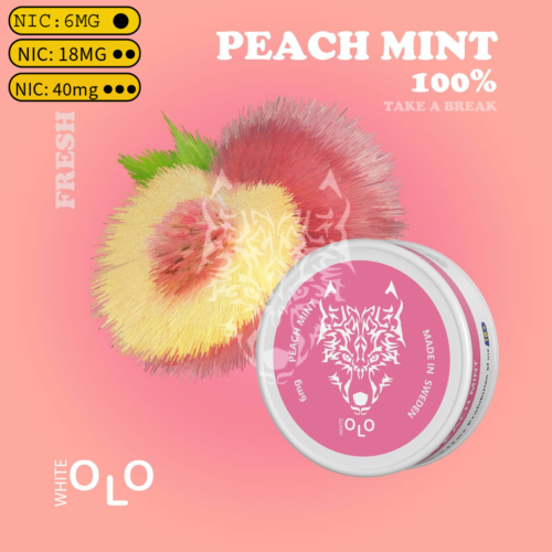 Peach Mint White OLO