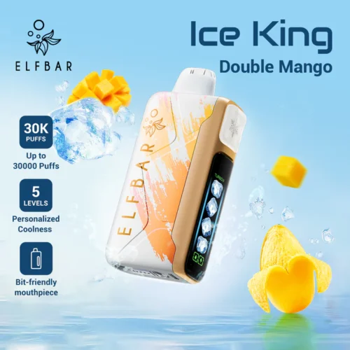 ELF BAR ICE KING DOUBLE MANGO