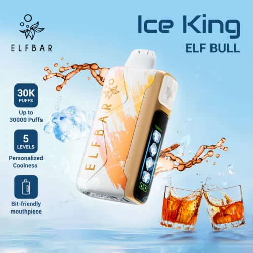 ELF BAR ICE KING ELF BULL