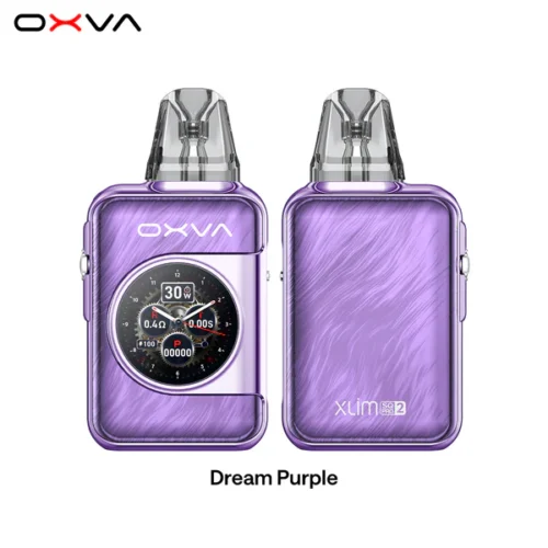 OXVA XLIM SQ Pro 2 pod system with HD touchscreen and 1600mAh battery