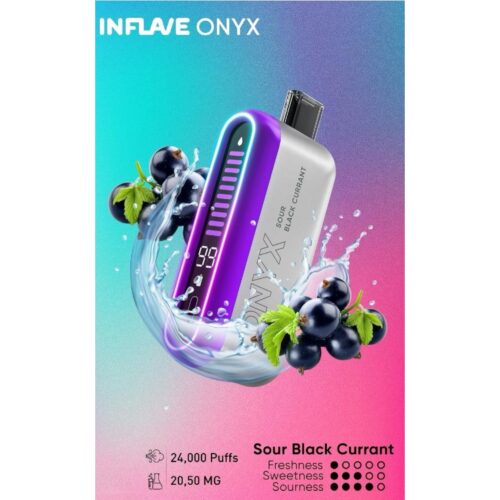 INFLAVE ONYX SOUR BLACKCURRANT