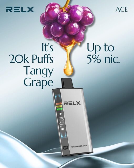 RELX ACE TANGY GRAPE