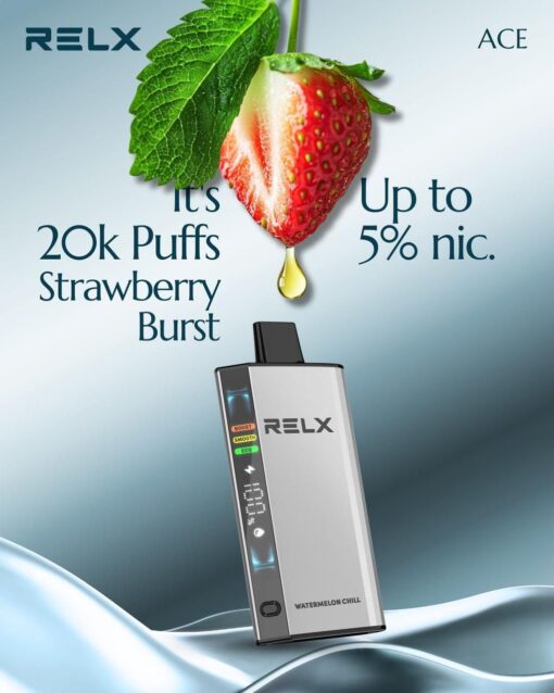 RELX ACE STRAWBERRY BURST