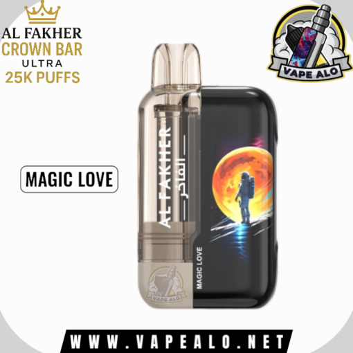 Magic Love Al Fakher Crown Bar 25000 Puffs – Disposable Vape 5% in UAE