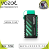 vozol gear power 20000 puffs lemon mint flavor vape uae