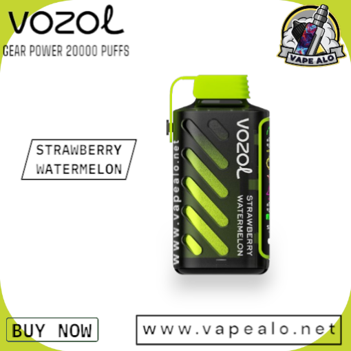 vozol gear power 20000 puffs raspberry watermelon vape flavor uae