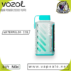 vozol gear power 20000 puffs watermelon ice flavor disposable vape dubai uae