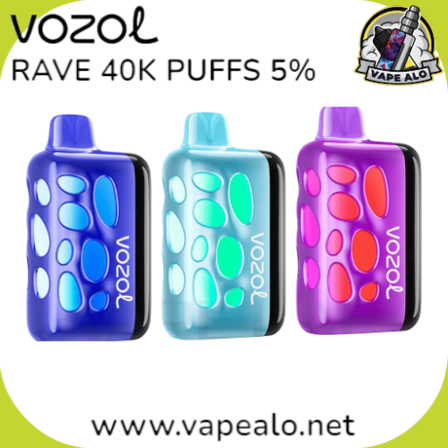 Vozol Rave Disposable Vape 50mg In Dubai UAE Vape Alo