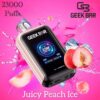 Geek Bar Watt 23000 Juicy Peach Ice Vape – Fruity Ice Disposable in Dubai