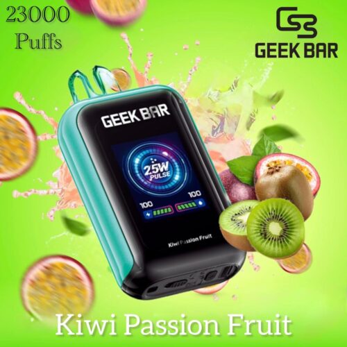 Geek Bar Watt 23000 Kiwi Passion Fruit Vape – Exotic Disposable Flavor UAE