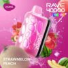 Vozol Rave Strawberry Melon Peach Disposable Vape 50mg In Dubai UAE Vape Alo