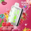 Vozol Rave Peach Raspberry Lemonade Disposable Vape 50mg In Dubai UAE Vape Alo