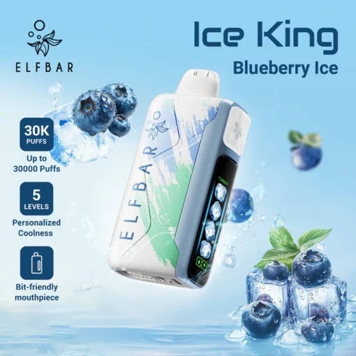 Elfbar Ice King Blueberry Ice Disposable Vape In Dubai
