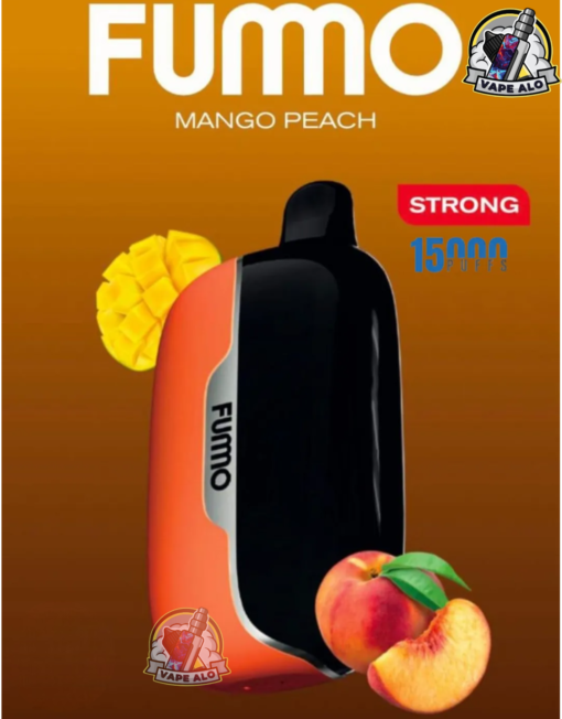 FUMMO Power 15000 Mango Peach Vape 2% – Dubai