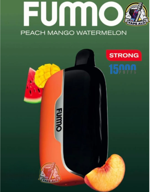 FUMMO Power 15000 Peach Mango Watermelon Vape 2% – Dubai