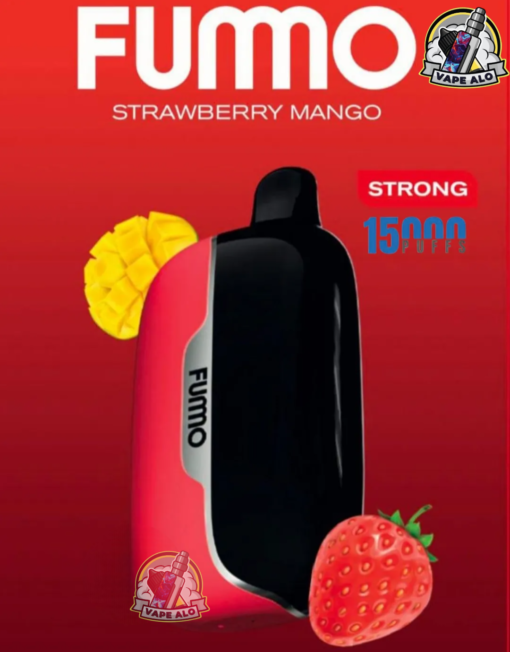 FUMMO Power 15000 Strawberry Mango Vape 2% – Dubai