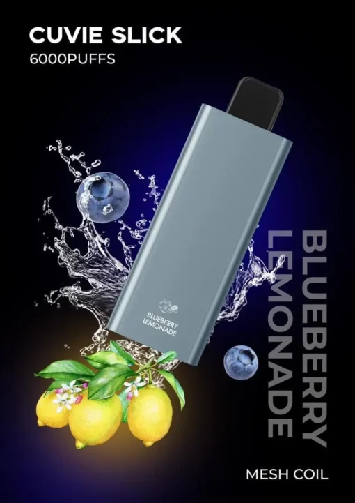 Blueberry Lemonade HQD Cuvie Slick Vape In Dubai Uae Vape ALO