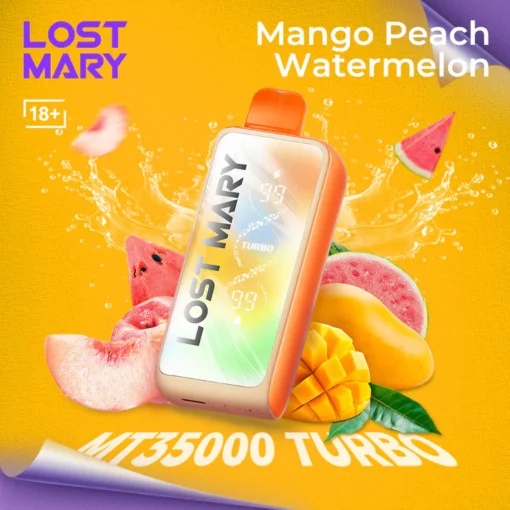 Lost Mary MT35000 Mango Peach Watermelon Disposable Vape In Dubai