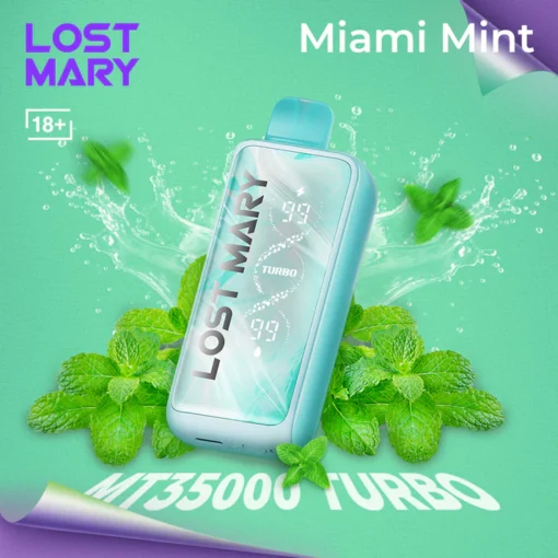 Lost Mary MT35000 Miami Mint Disposable Vape In Dubai