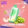 Lost Mary MT35000 Peach Green Grape Disposable Vape In Dubai UAE