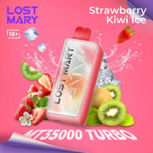 Lost Mary MT35000 Strawberry Kiwi Ice Disposable Vape In Dubai UAE