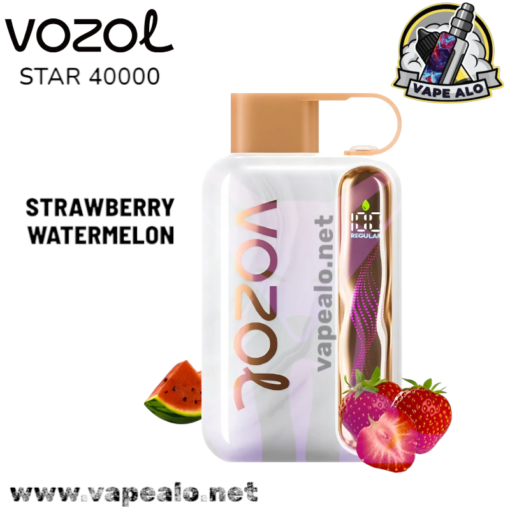 Strawberry Watermelon flavor Vozol Star 40000 disposable vape