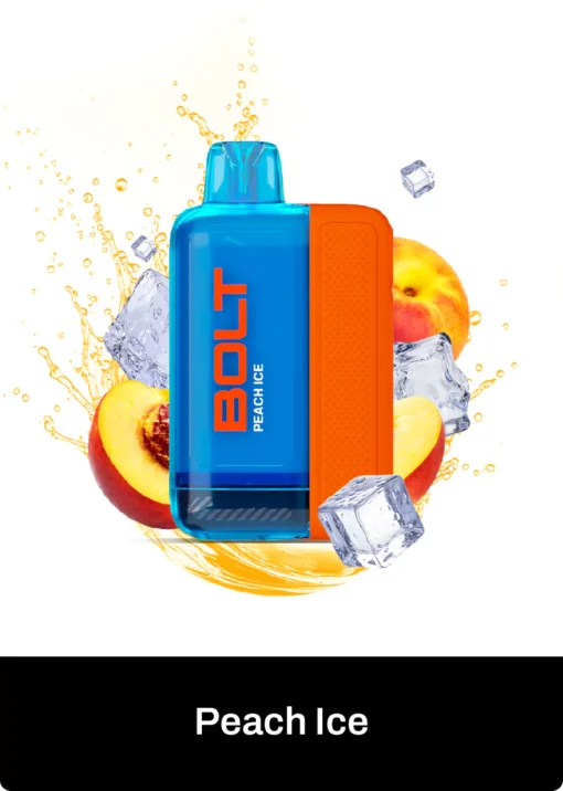 Peach Ice NASTY BOLT 50000 Puffs Disposable Vape In Dubai Vape Alo