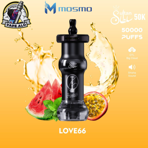 MOSMO Sultan 50K Love 66 Disposable Vape – 50,000 Puffs
