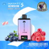 Hayati Pro Ultra S 50000 Puffs Disposable Vape in UAE – Blueberry cotton K / raspberry cotton K