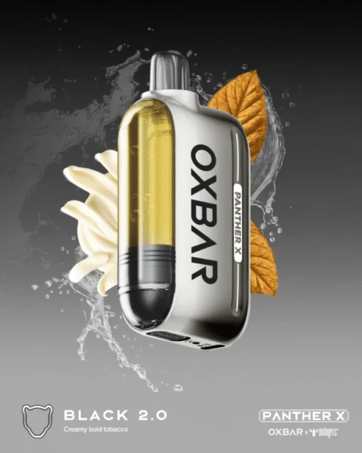 DR VAPES OXBAR Panther X Black 2.0 50K Puffs Disposable Vape in UAE