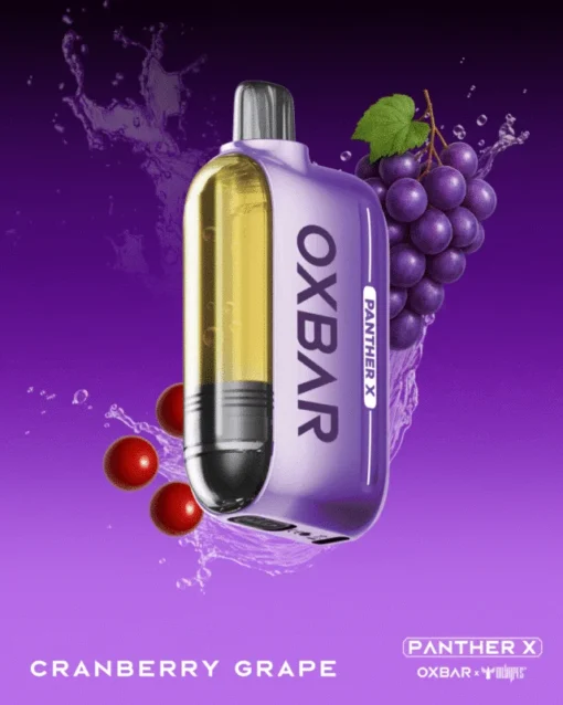 DR VAPES OXBAR Panther X Cranberry Grape 50K Puffs Disposable Vape in UAE